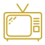 Icono servicio de opcion a TV en habitación